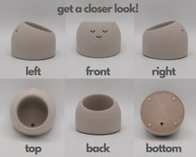 Load image into Gallery viewer, Sleepyhead - Tiny Plant Holder - Rootshell Planters