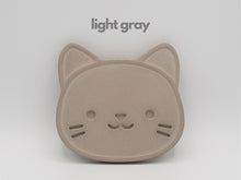 Load image into Gallery viewer, Cute Kitty Cat Coaster Set - 3 Concrete Drink Coasters - Rootshell Planters